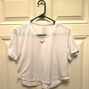 White Nike dry fit tank top